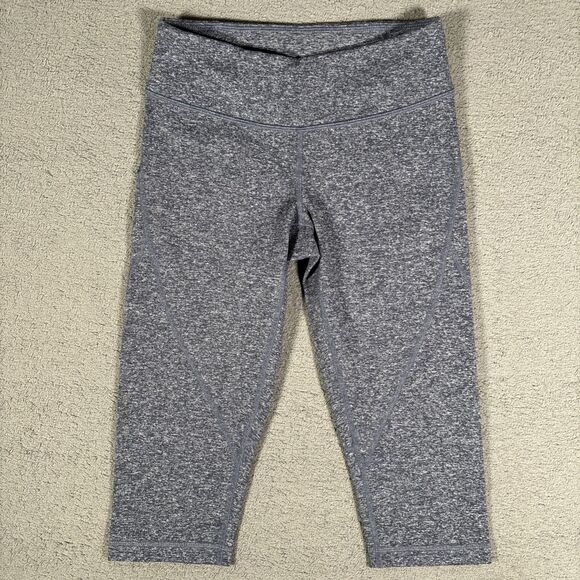 Zella Pants - Zella Capri Leggings‎ Women’s Size XS Heather Blue Grey Yoga Tight